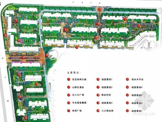 如何深化建筑方案资料下载-[武汉]小区景观方案深化设计