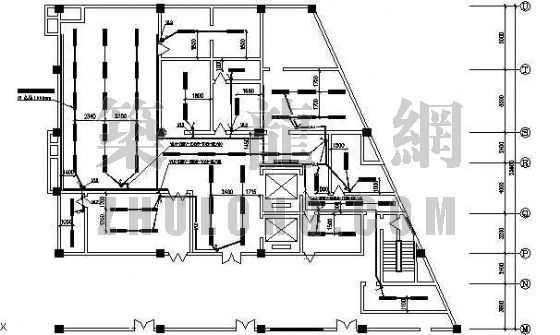 厨房照明图资料下载-湖南某宾馆厨房电气施工图