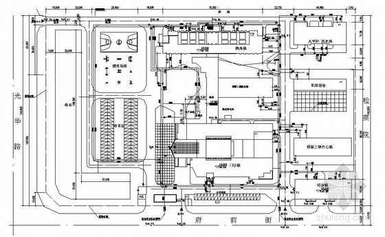 小区给水外网施工图资料下载-[河北]医院给排水外网施工图