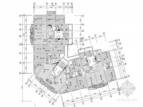 12层小高层CAD资料下载-小型小高层办公楼地板辐射采暖系统设计施工图