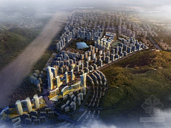 小区规划地块资料下载-[贵阳]某住宅小区规划及单体设计方案分析