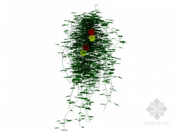 室外建筑3d模型下载资料下载-常春藤3D模型下载