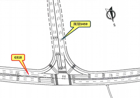 道路改建工程（共447张）-平面交叉示意图