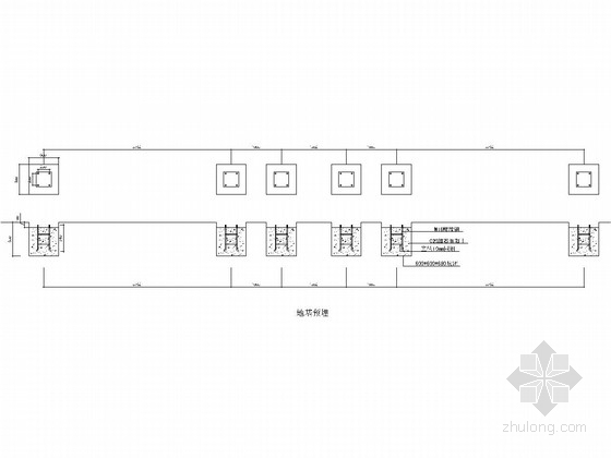 公交候车亭钢结构图纸资料下载-两大一小不锈钢候车亭钢结构施工图