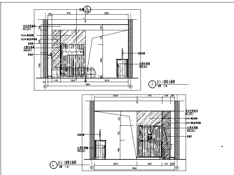 上海泛海国际公寓资料下载-[上海]礼顿国际公寓B3型样板间施工图