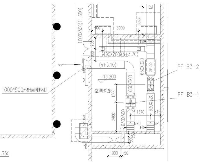 建筑施工图设计地下空间资料下载-[山东]济南岱宗大街西段路南建筑物内的采暖、通风、空调设计施工图