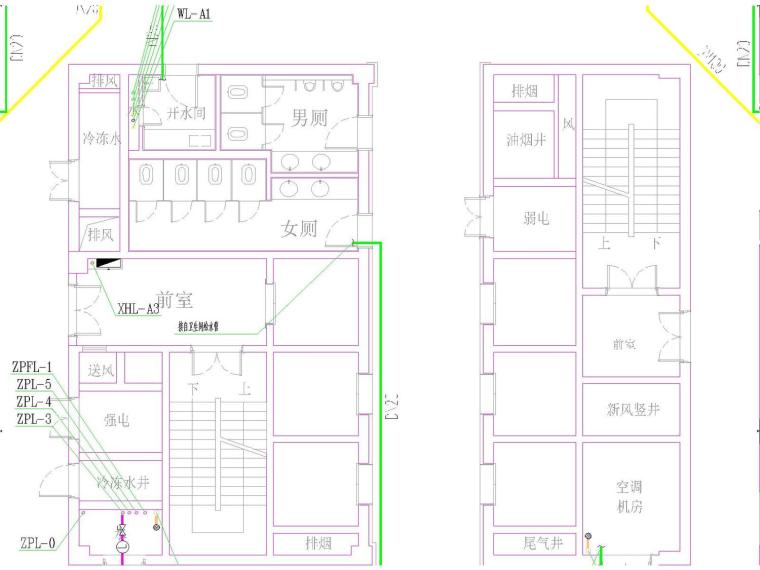 水暖电管理资料下载-[浙江]商务大楼全套水暖电图纸