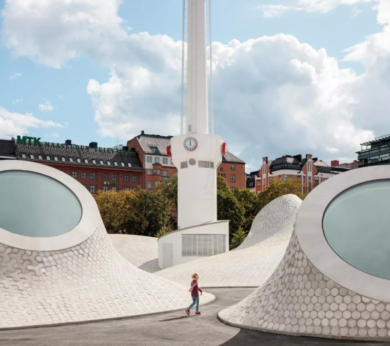 上海玻璃博物馆室外图资料下载-BBC 2018欧洲最创新建筑，梦幻般的芬兰赫尔辛基“月球”博物馆