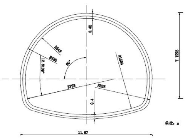 公路隧道结构内力计算资料下载-青花坪公路隧道综合设计