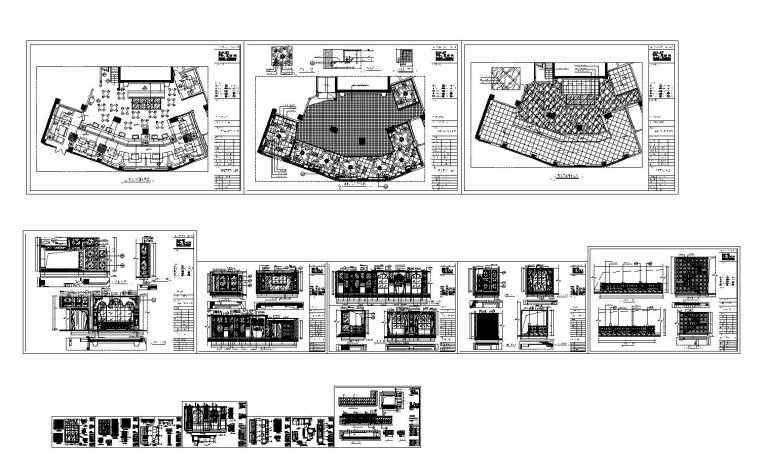 [福州]欧式简约风——兰博基尼休闲酒吧装饰施工图及效果图-部分缩略图