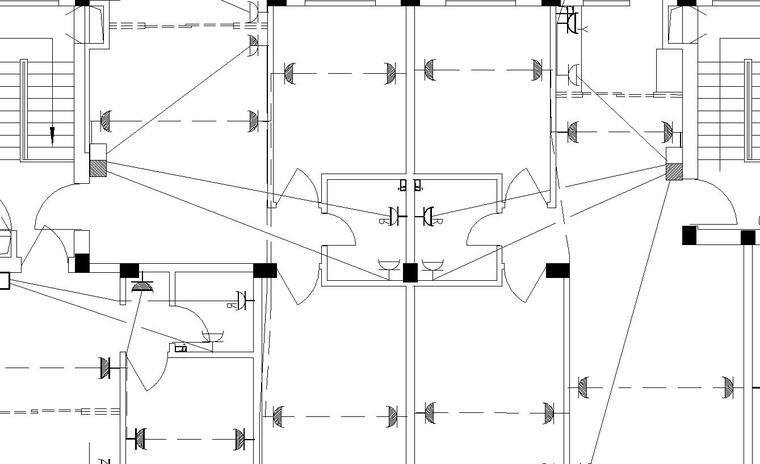 多层住宅方案cad图纸资料下载-某多层住宅电气图纸