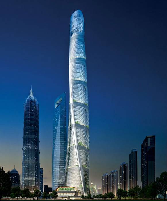 已建成的建筑资料下载-我国最高的10大建筑都被谁承包了？