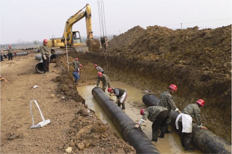 供水输水管线工程施工设计资料下载-[新疆]霍尔果斯口岸工业园区供水管网施工组织设计