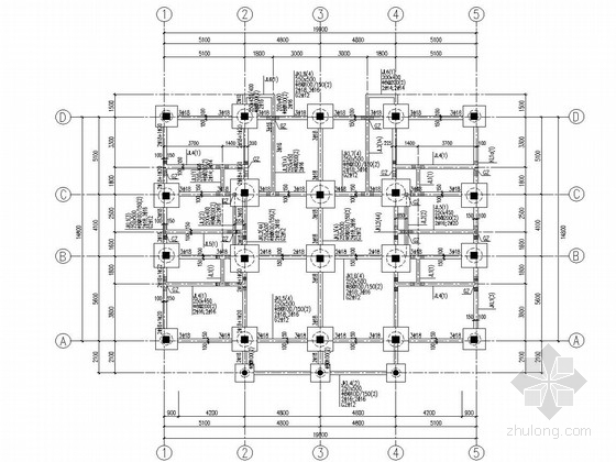 五层框架结构建筑结构图纸资料下载-五层框架结构私家住宅建筑、结构全套图纸（2013年出图）