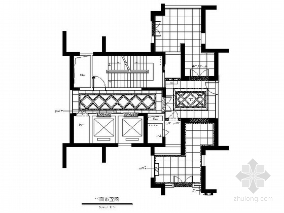 小区室内公共区域文本资料下载-[四川]高端地产小区大堂公共区域施工图（含效果）