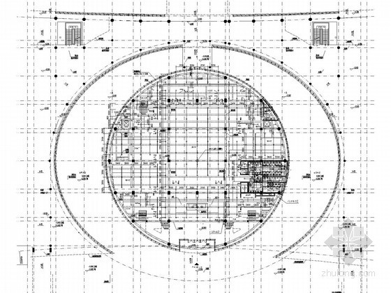 粤海街道文体中心施工图资料下载-[四川]10万平体育文艺综合场馆给排水消防施工图（虹吸雨水系统 高空水炮 直饮水）