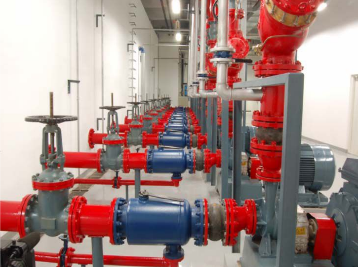 知名企业工程标准化施工手册安装工程部分-消防泵房间安装