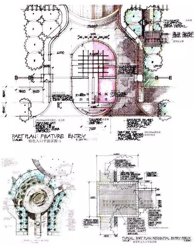 经典入口景观设计平面图！！_54
