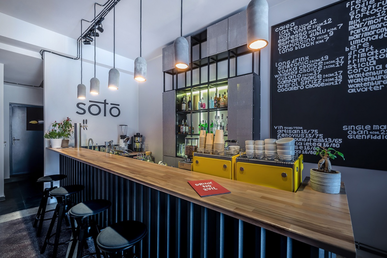 Soto-咖啡馆酒吧，工业和现代简约设计_6