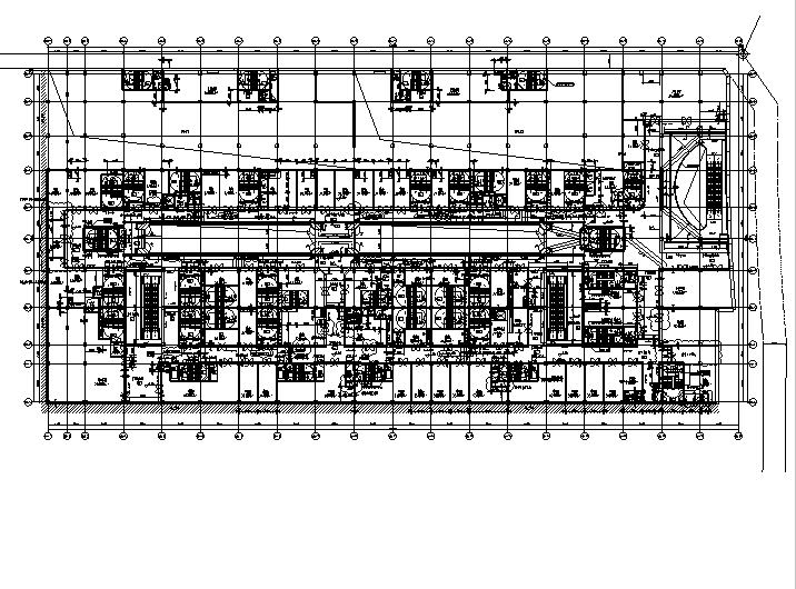 [重庆]知名地产商业综合体建筑施工图（含水暖电图纸）-知名地产商业综合体建筑平面图