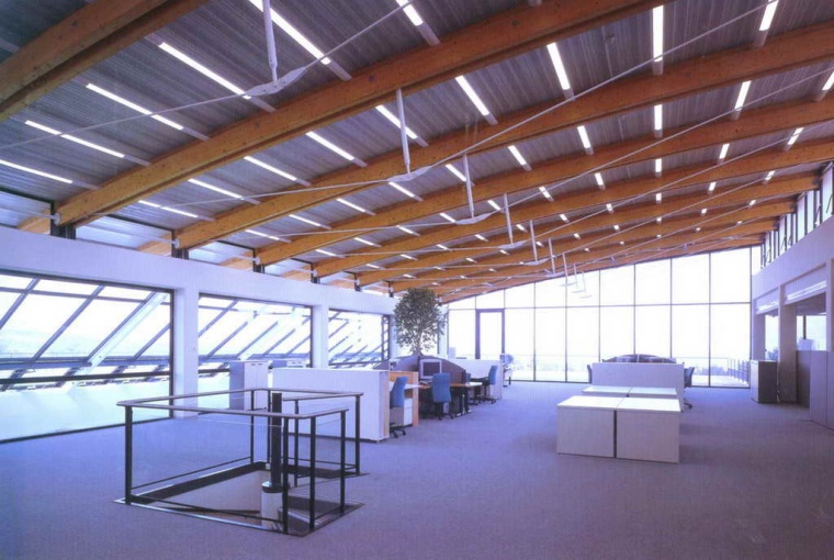办公室装修怎么设计资料下载-原来公司办公室也可以装修成宽敞明亮的阳光房