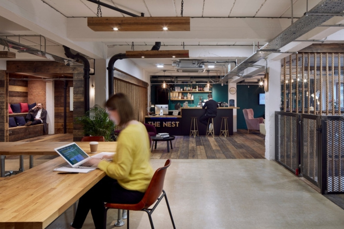 创意办公室空间设计案例资料下载-伦敦NEST联合创意办公室