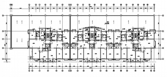 消防给排水施工图预算资料下载-某小高层给排水消防施工图