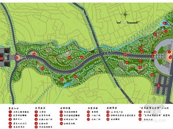 景区入口大门模型资料下载-[会同]旅游景区详细规划设计（一）
