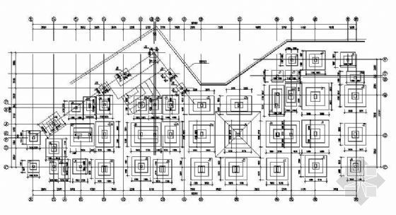 框架结构平面立面施工图资料下载-某干休所框架结构施工图