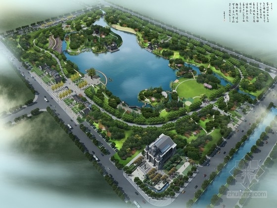 小型滨河景观公园规划资料下载-[安徽]“静”主题滨河公园景观规划设计方案