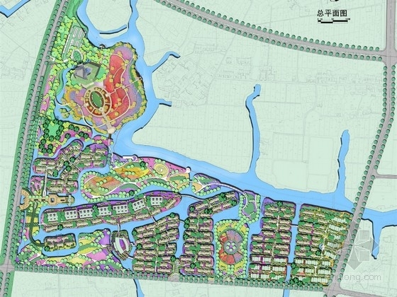 停车场3d模型下载资料下载-[常州]第八届中国花博会副场馆景观规划设计方案 （著名景观公司出品）