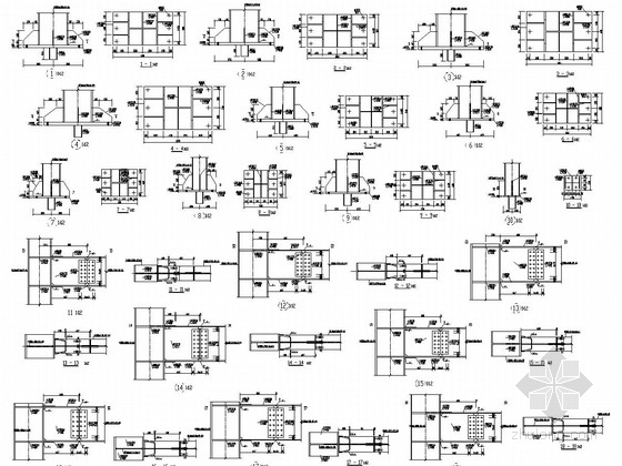 多层钢框架车间厂房资料下载-[浙江]七层钢框架结构车间结构施工图（含建筑施工图）