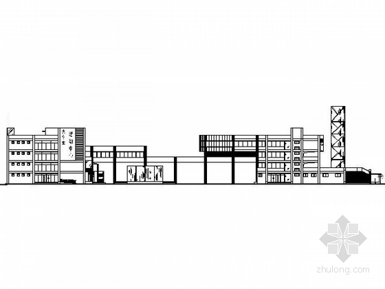 日本大学大学生活动中心资料下载-[课程设计]大学生活动中心建筑方案图