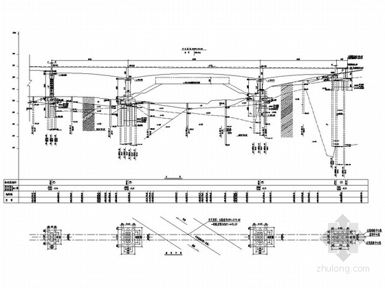 钢构设计cad资料下载-64+112+64m双线连续钢构铁路桥上部设计图（22张）