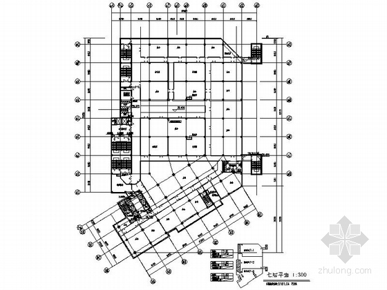 [浙江]某二十六层星级酒店建筑扩初图（108.6米）-图8