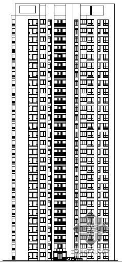 25层塔式住宅楼建筑方案资料下载-某二十八层住宅楼建筑施工图