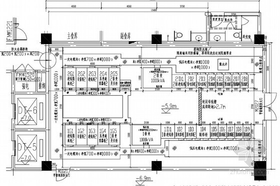 CAD音响布置图资料下载-[浙江]党校改扩建供配电工程施工图32张