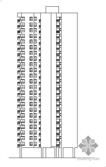 33层住宅全套建施图纸资料下载-[深圳]某精品小区二十四层高层住宅建筑施工图