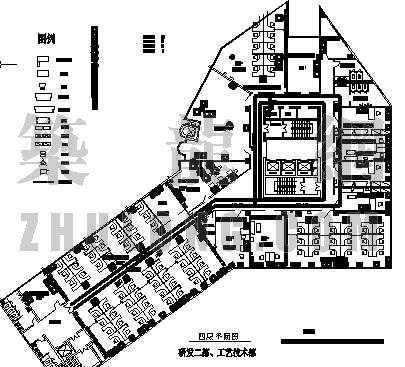 工作区和信息点资料下载-某科研办公楼信息点分布图