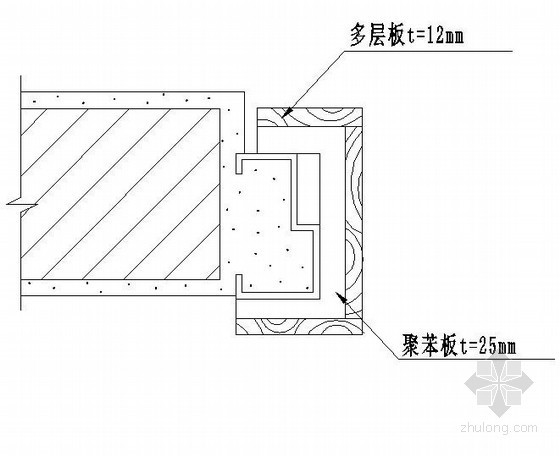 塑钢门框施工方案资料下载-塑钢门框成品保护示意图