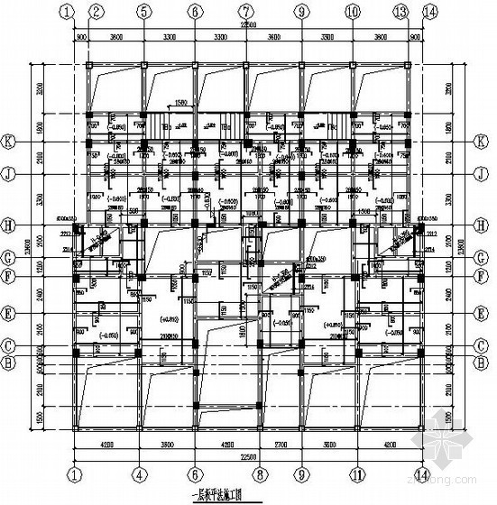 三层框架医院施工图资料下载-[江西]三层框架别墅结构施工图