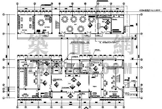 五层欧式双拼别墅施工图资料下载-七层办公大楼装饰装修施工图