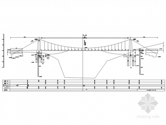 绝对高程计算资料下载-[青海]高海拔地区全套公路吊桥施工图设计
