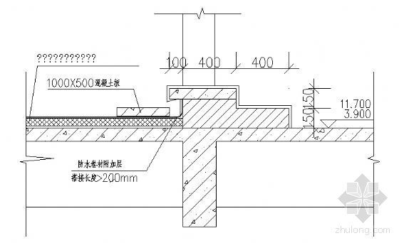 斜屋面梁钢筋做法图集资料下载-出屋面台阶做法