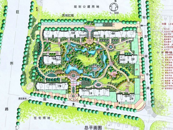 杭州居住区景观设计方案资料下载-[杭州]居住区景观设计方案