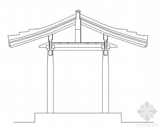 室外建筑连廊资料下载-驿馆连廊施工详图