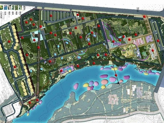 芝加哥植物园景观设计资料下载-[河北]特色生态植物园景观设计方案（北京著名景观公司）
