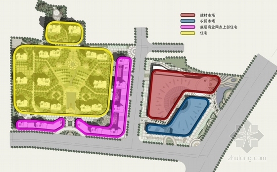 [安徽]大型商业综合体建筑设计方案文本-分析图