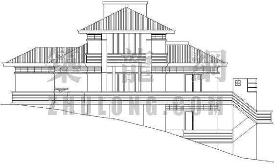 80平米别墅建筑设计方案资料下载-某别墅建筑设计方案 （3）