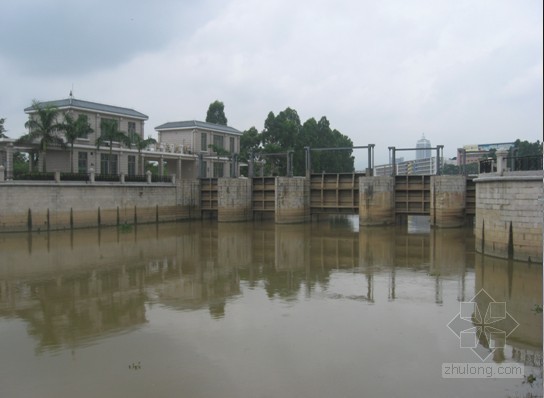 泵站集水池施工方案资料下载-[广东]泵站改造防洪评价报告